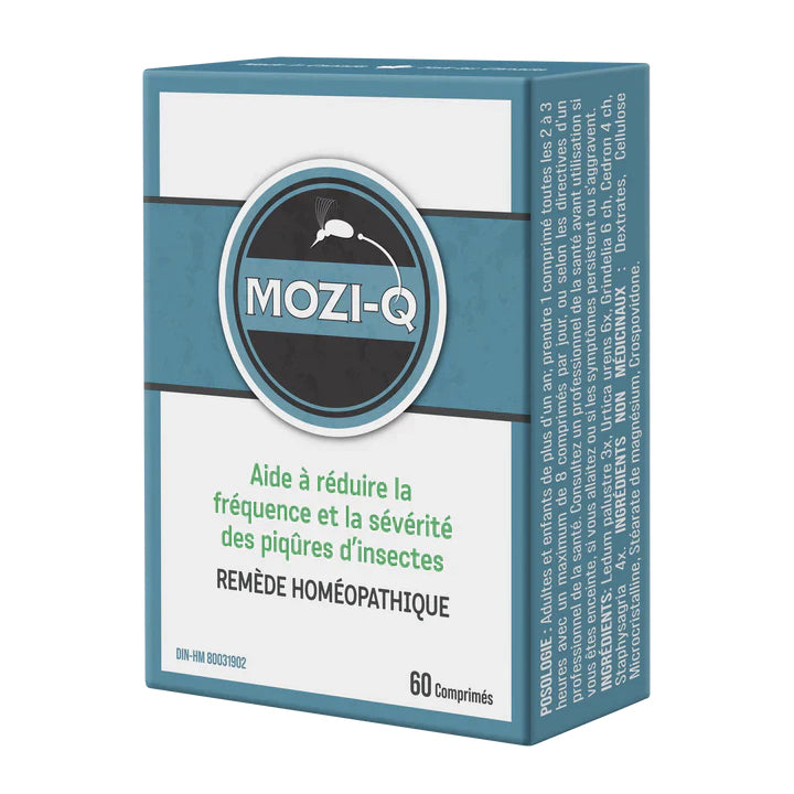 Mozi-Q (repousse insectes homéopathique) - Alterra / Herbasanté - 30 ou 60 comprimés à croquer